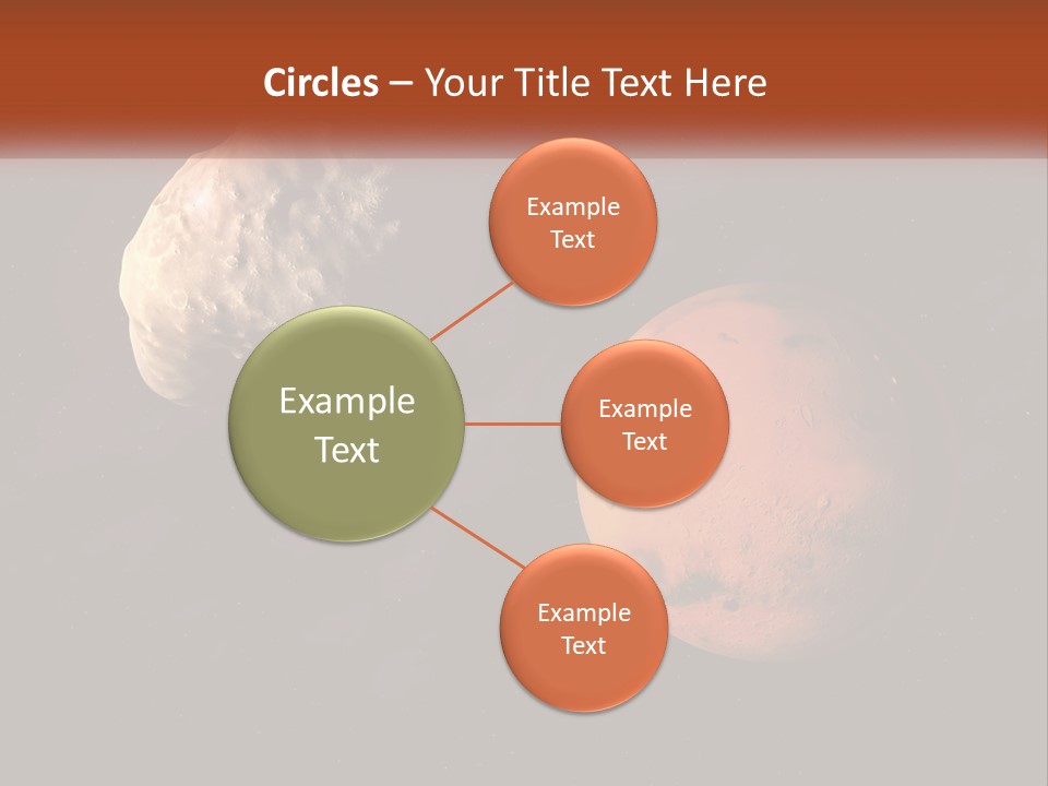 Spiral Stamp Decorated PowerPoint Template