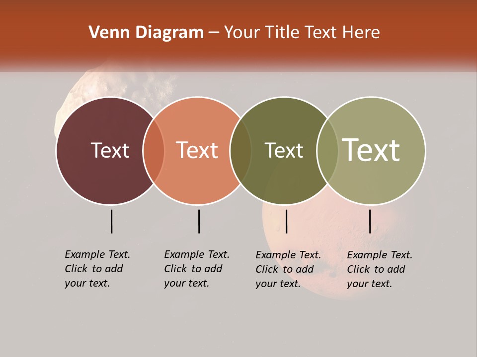 Spiral Stamp Decorated PowerPoint Template