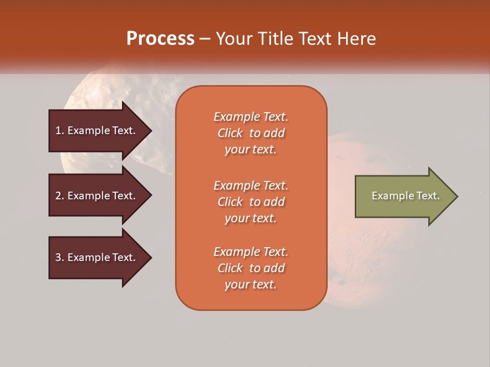 Spiral Stamp Decorated PowerPoint Template