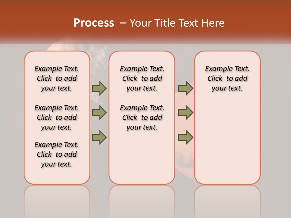 Spiral Stamp Decorated PowerPoint Template