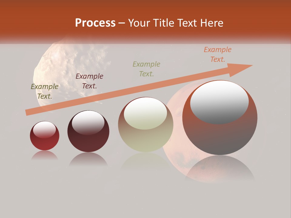 Spiral Stamp Decorated PowerPoint Template