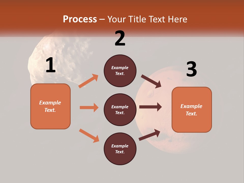 Spiral Stamp Decorated PowerPoint Template
