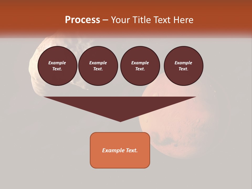 Spiral Stamp Decorated PowerPoint Template
