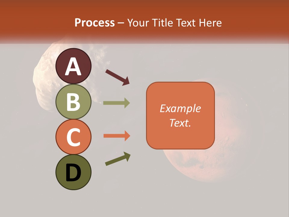 Spiral Stamp Decorated PowerPoint Template