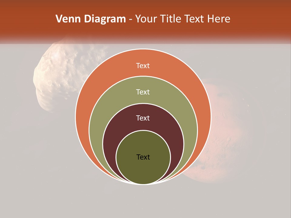 Spiral Stamp Decorated PowerPoint Template
