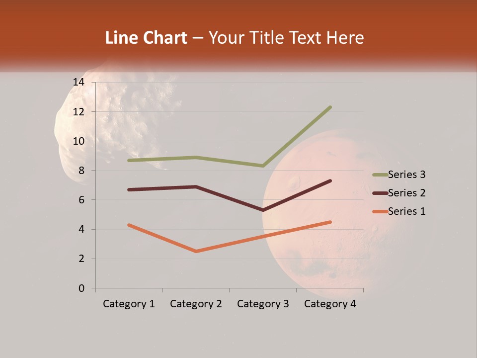 Spiral Stamp Decorated PowerPoint Template