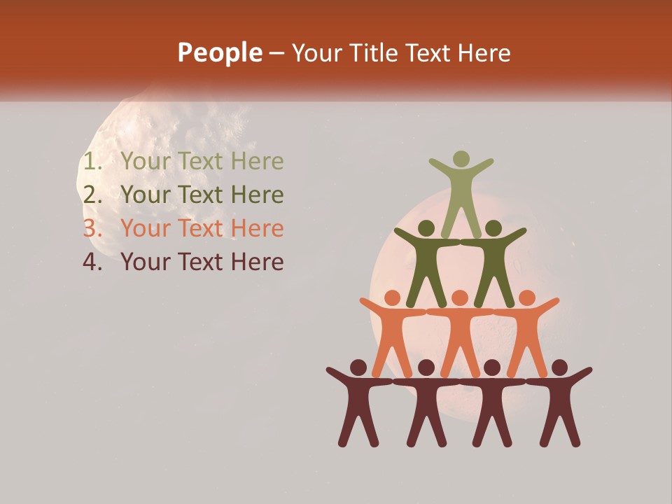 Spiral Stamp Decorated PowerPoint Template