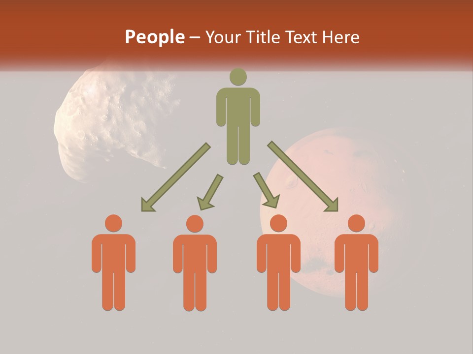 Spiral Stamp Decorated PowerPoint Template