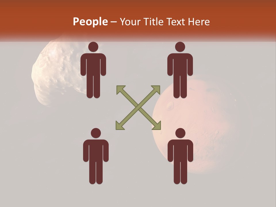 Spiral Stamp Decorated PowerPoint Template