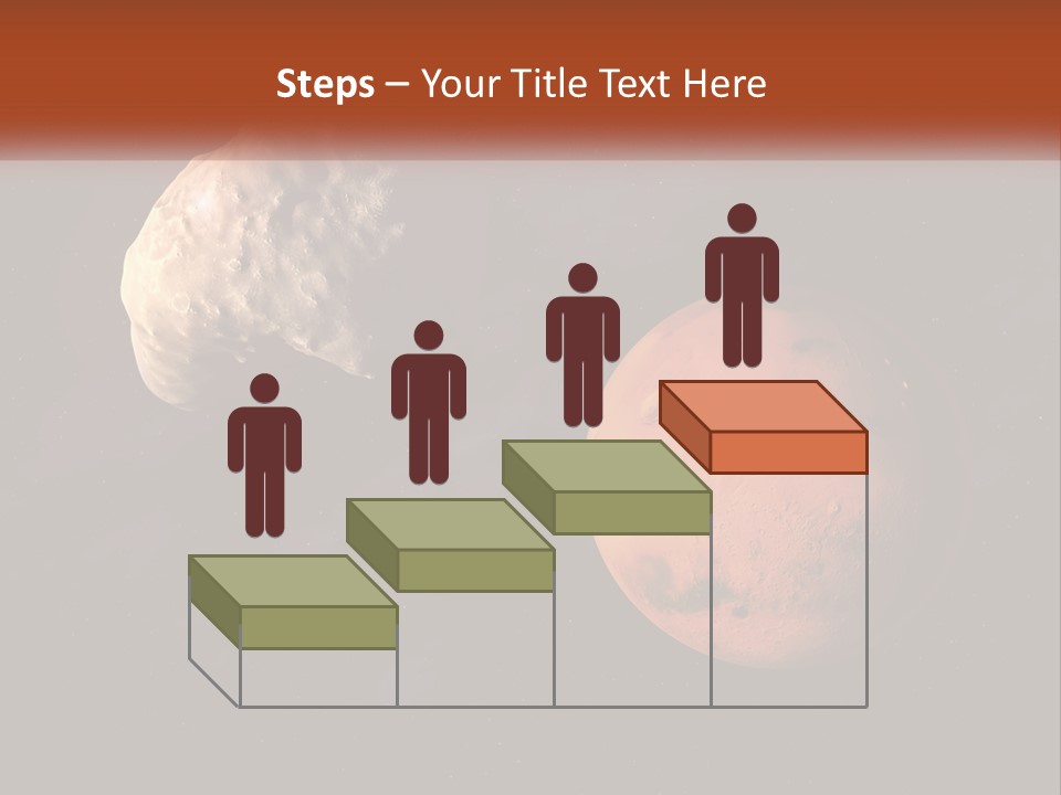 Spiral Stamp Decorated PowerPoint Template