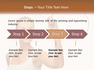 Banner Birthday Stamp PowerPoint Template