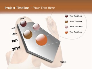 Banner Birthday Stamp PowerPoint Template