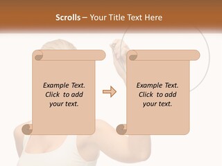 Banner Birthday Stamp PowerPoint Template