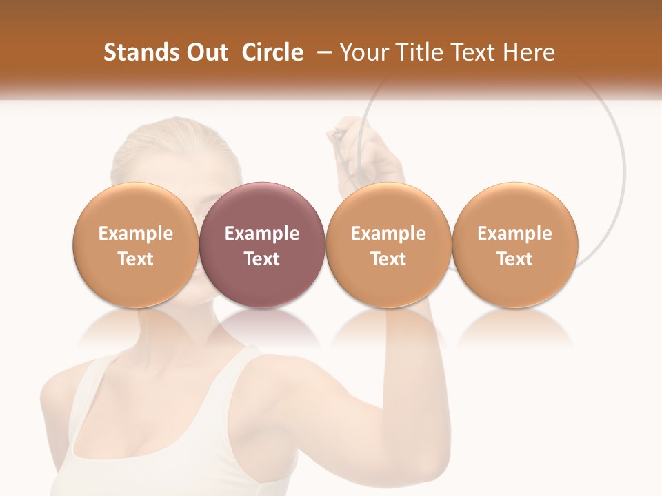 Banner Birthday Stamp PowerPoint Template
