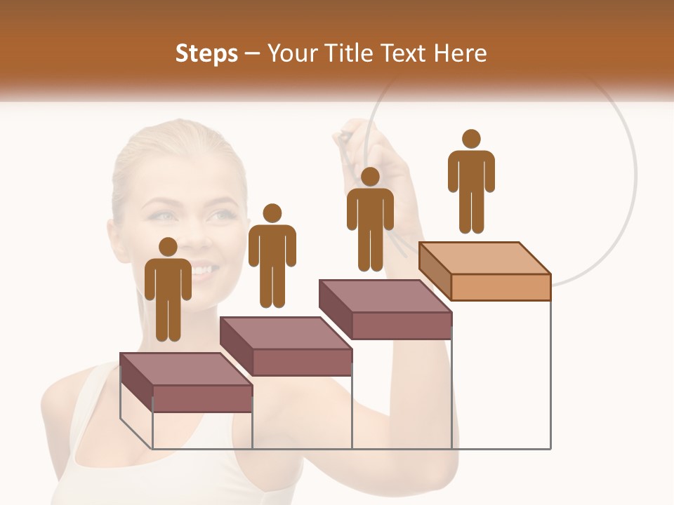 Banner Birthday Stamp PowerPoint Template