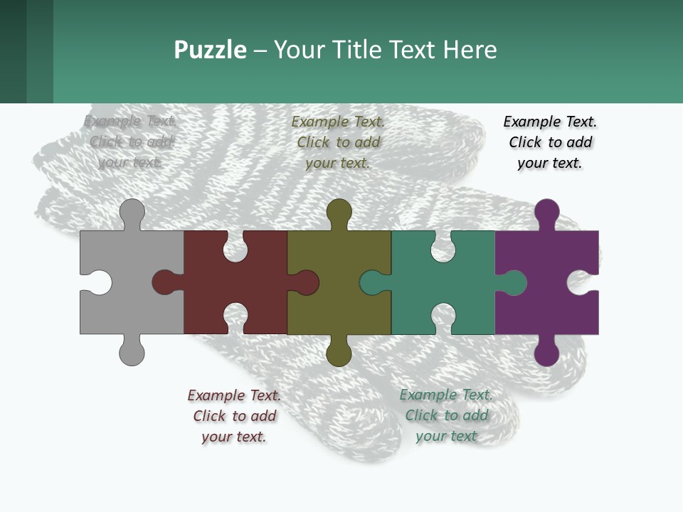 Stamp Postage Spiral PowerPoint Template