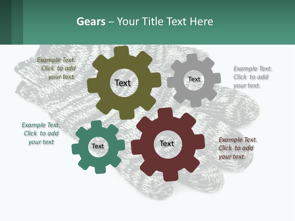 Stamp Postage Spiral PowerPoint Template