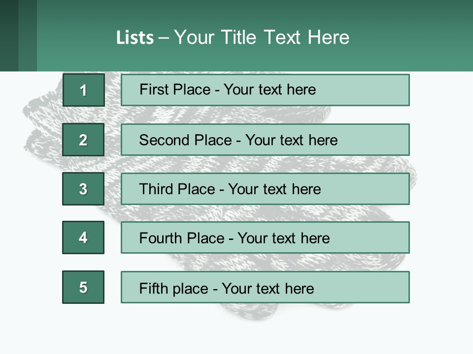 Stamp Postage Spiral PowerPoint Template