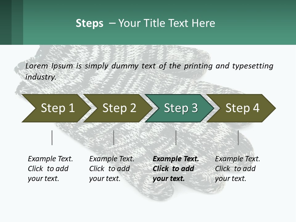 Stamp Postage Spiral PowerPoint Template
