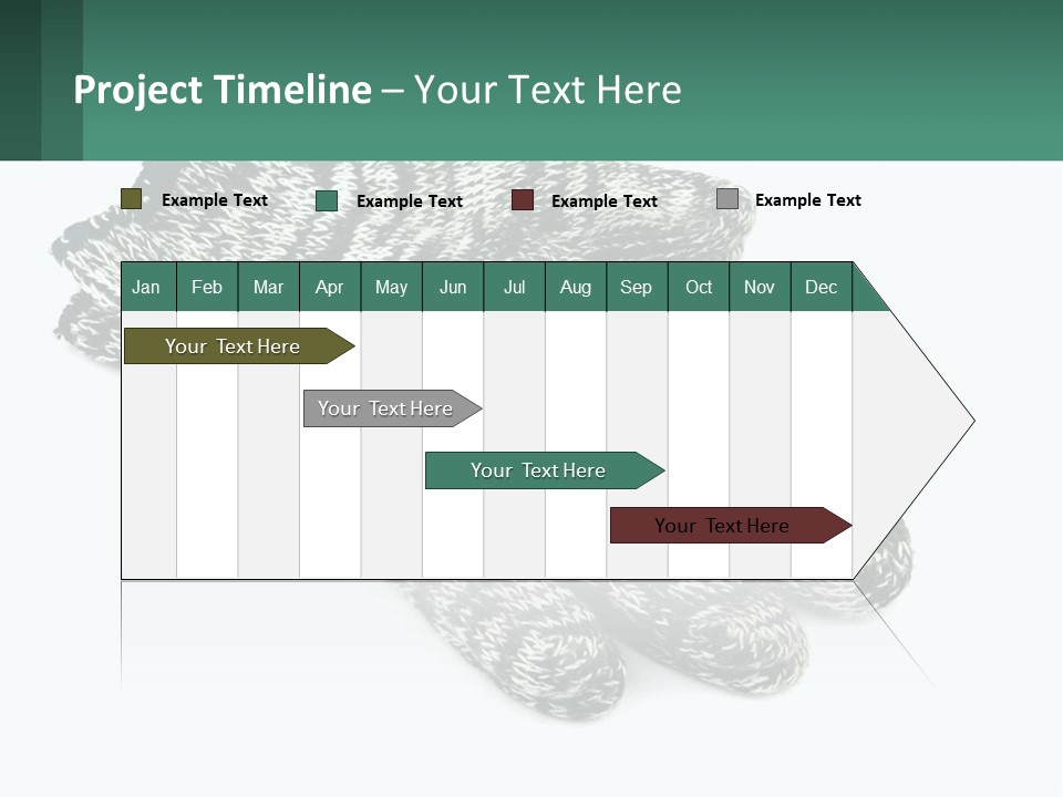 Stamp Postage Spiral PowerPoint Template