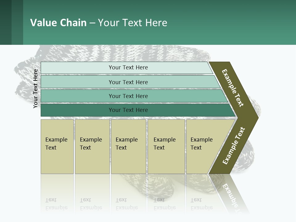 Stamp Postage Spiral PowerPoint Template