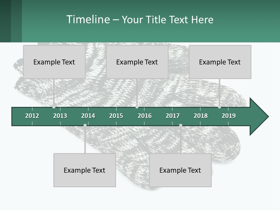 Stamp Postage Spiral PowerPoint Template
