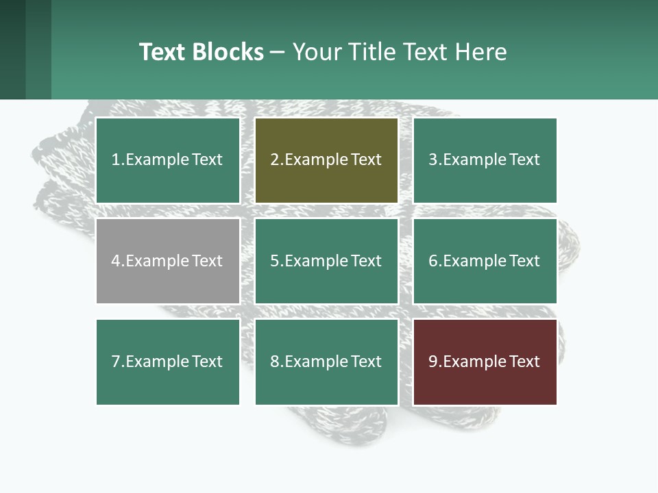 Stamp Postage Spiral PowerPoint Template