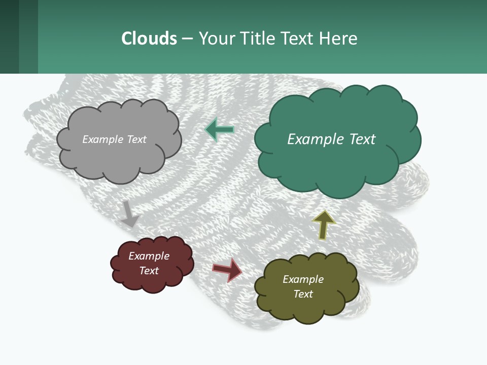 Stamp Postage Spiral PowerPoint Template
