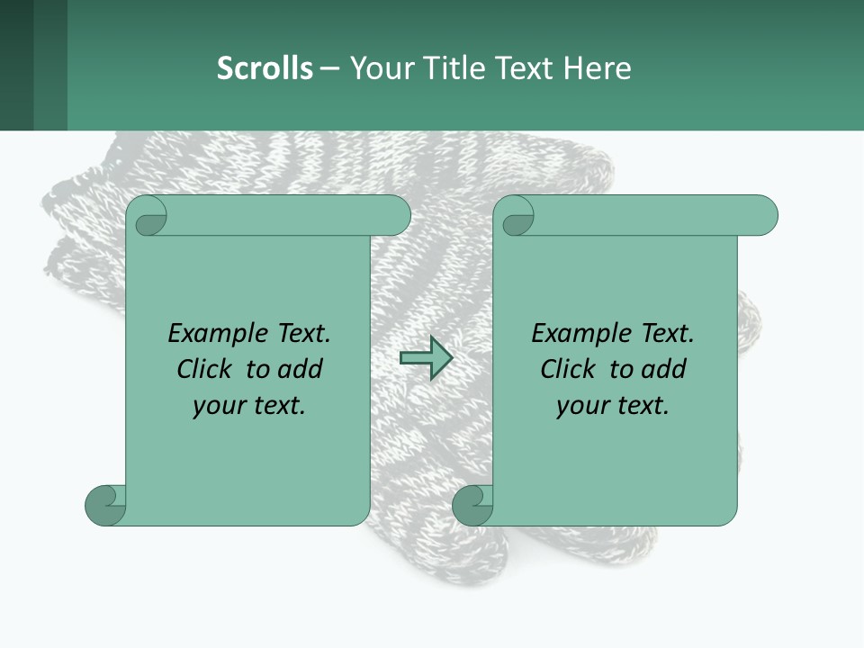 Stamp Postage Spiral PowerPoint Template
