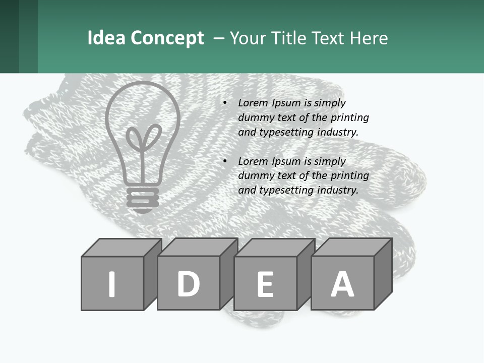 Stamp Postage Spiral PowerPoint Template