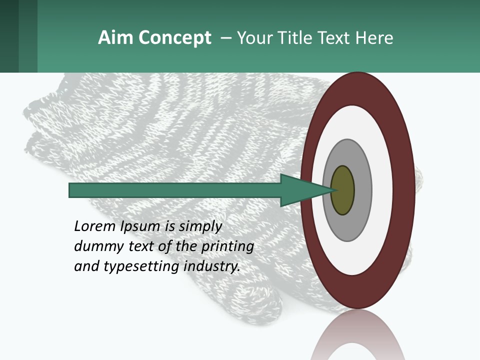 Stamp Postage Spiral PowerPoint Template