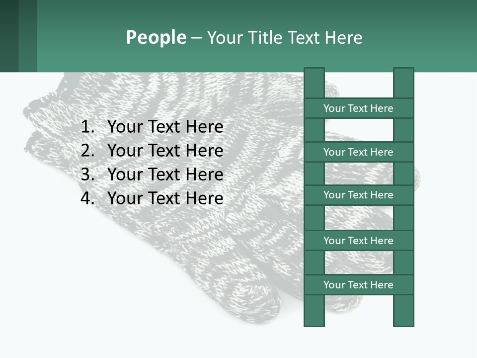 Stamp Postage Spiral PowerPoint Template