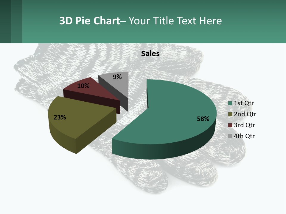 Stamp Postage Spiral PowerPoint Template