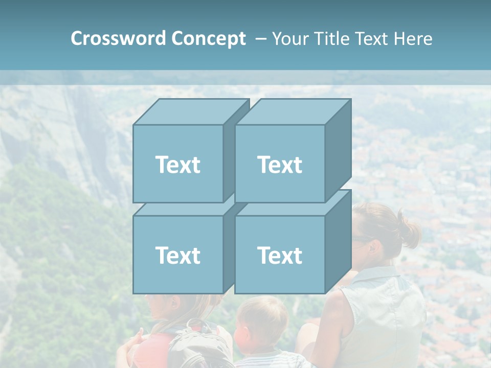 Hat Pattern Spiral PowerPoint Template