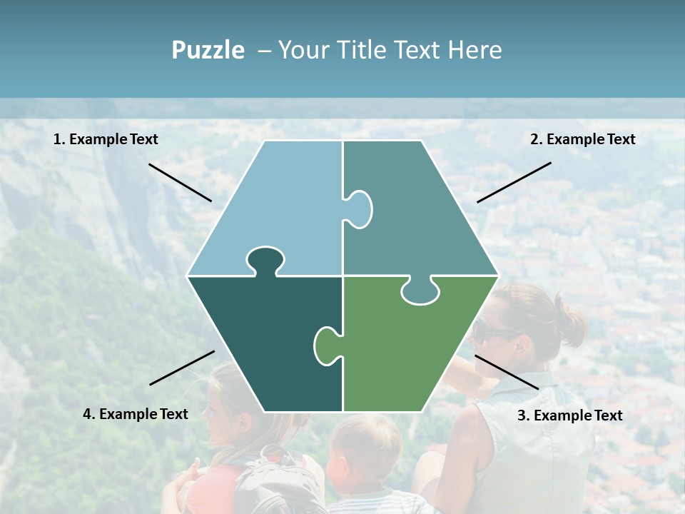 Hat Pattern Spiral PowerPoint Template