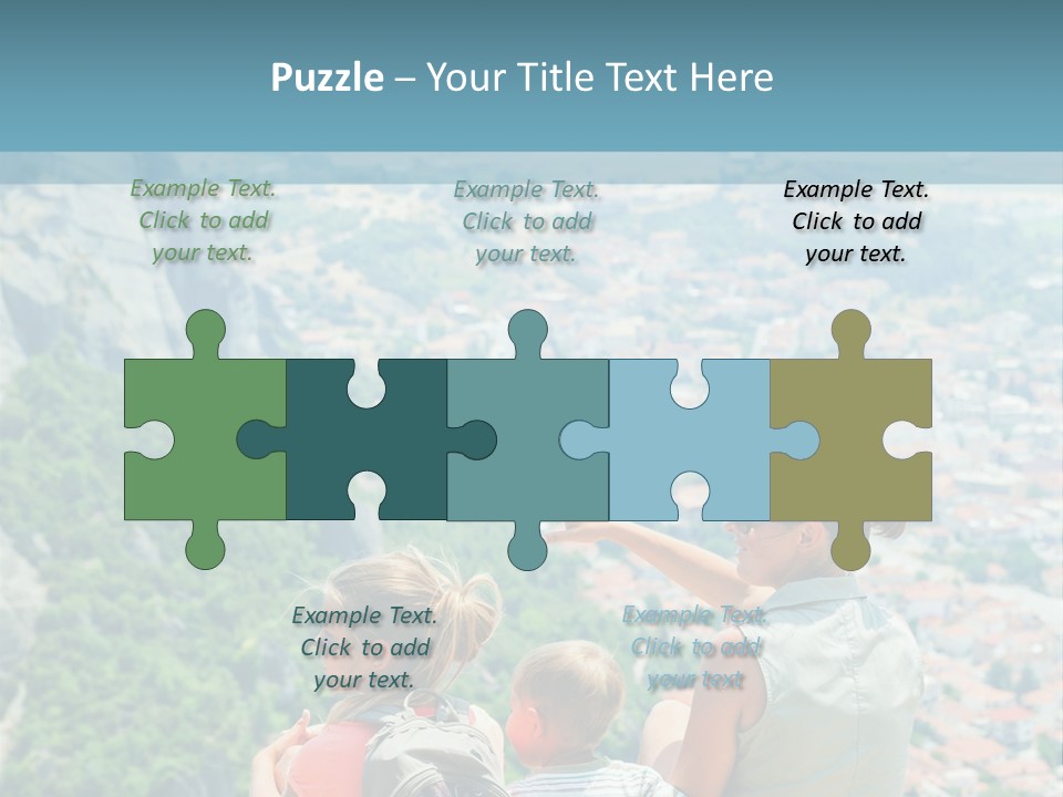 Hat Pattern Spiral PowerPoint Template