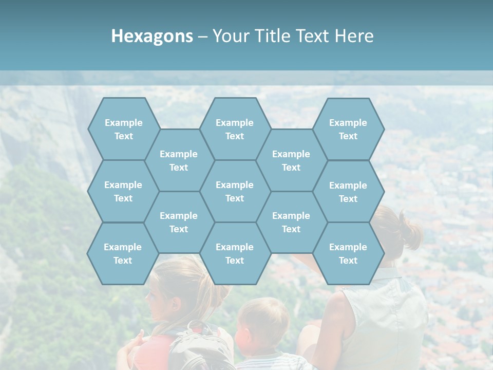 Hat Pattern Spiral PowerPoint Template