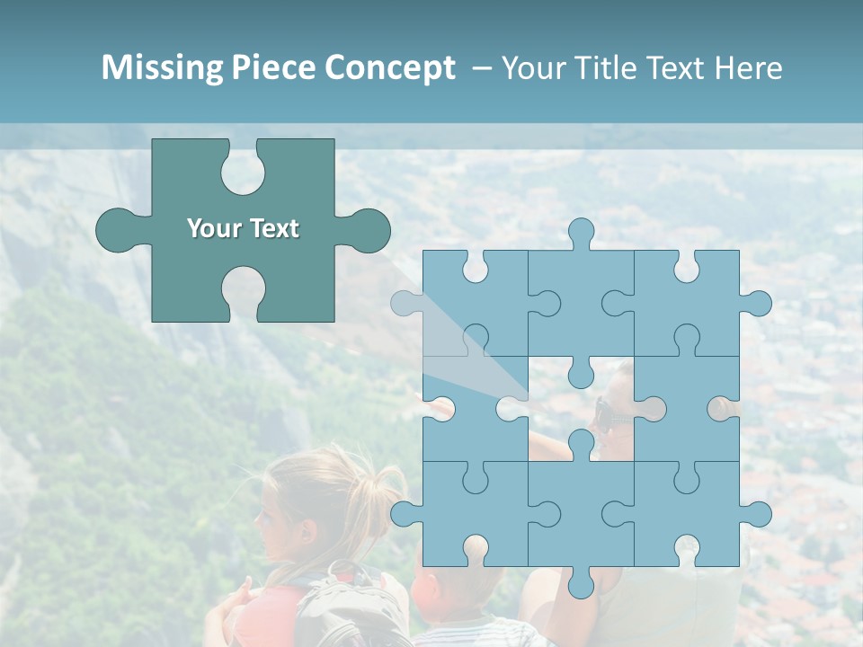 Hat Pattern Spiral PowerPoint Template