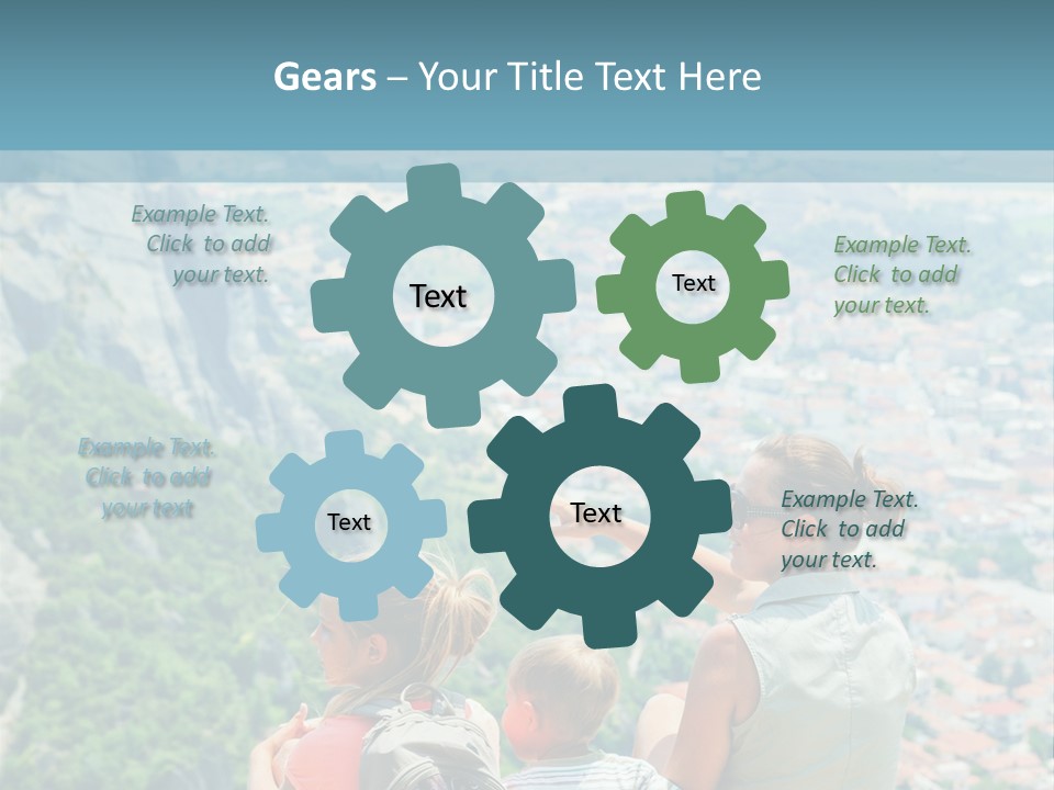 Hat Pattern Spiral PowerPoint Template