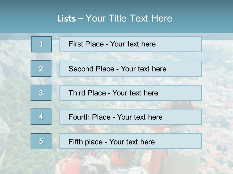 Hat Pattern Spiral PowerPoint Template