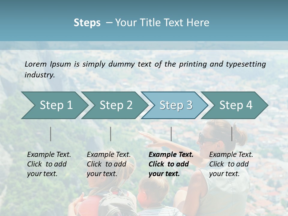 Hat Pattern Spiral PowerPoint Template