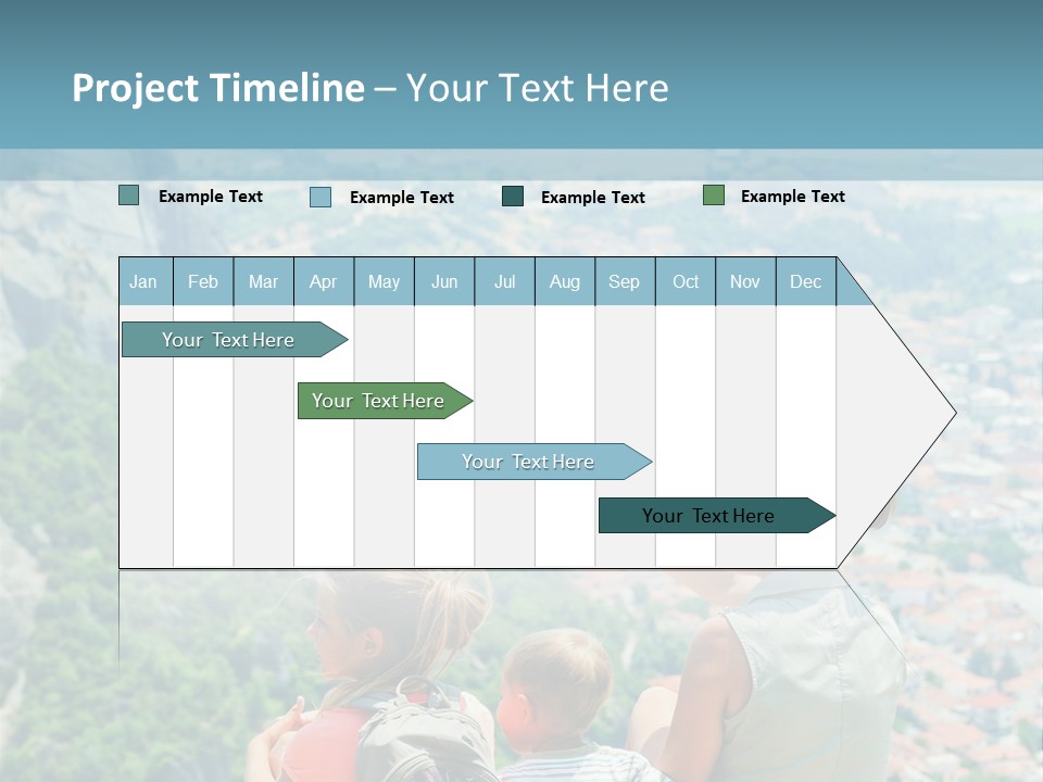 Hat Pattern Spiral PowerPoint Template