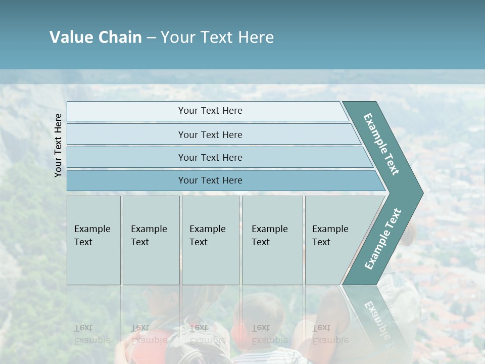 Hat Pattern Spiral PowerPoint Template