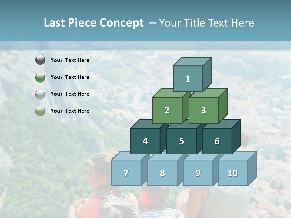 Hat Pattern Spiral PowerPoint Template