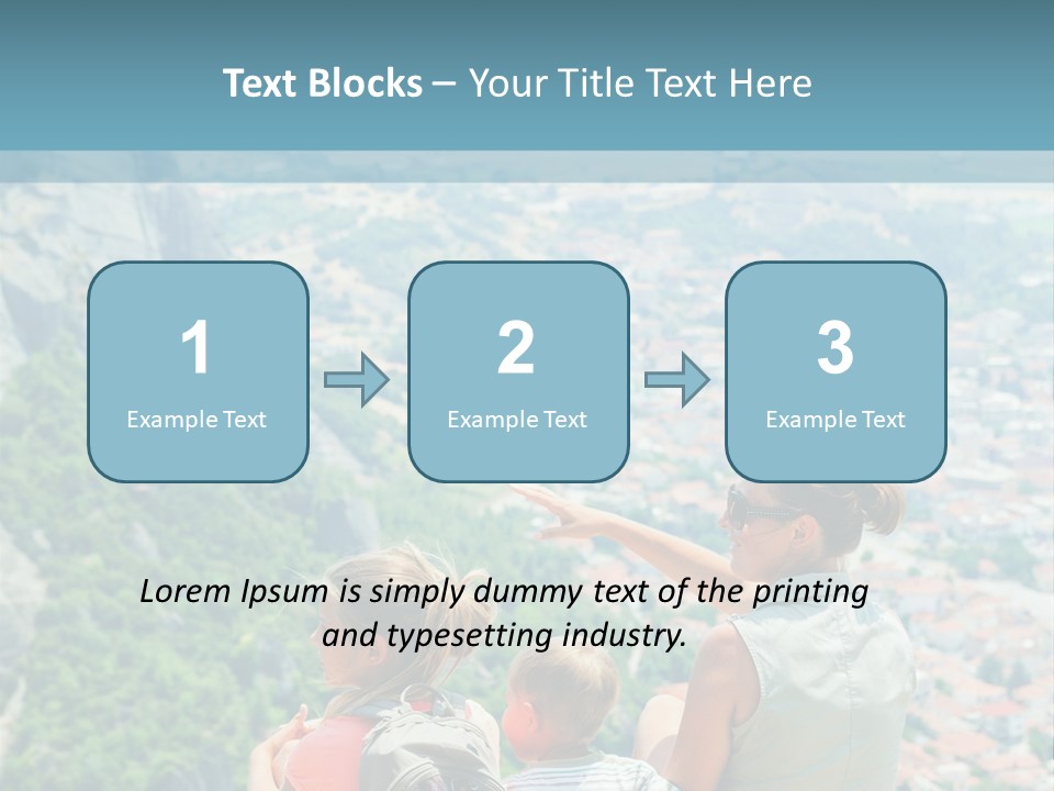 Hat Pattern Spiral PowerPoint Template