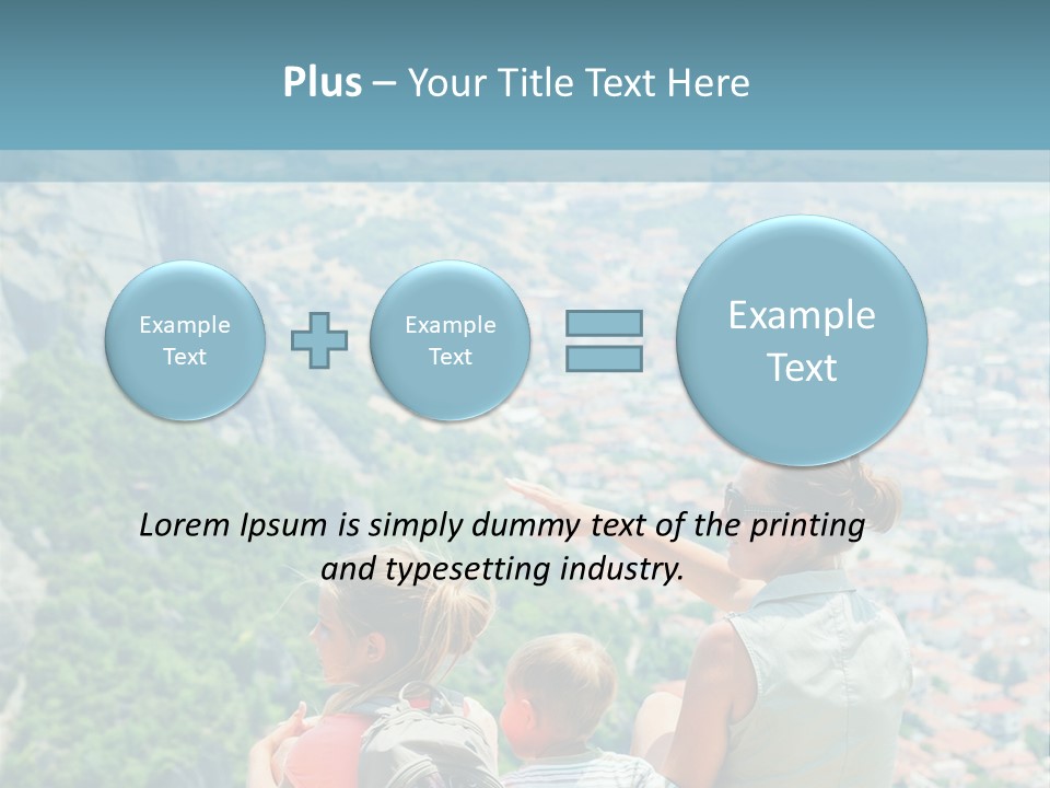 Hat Pattern Spiral PowerPoint Template