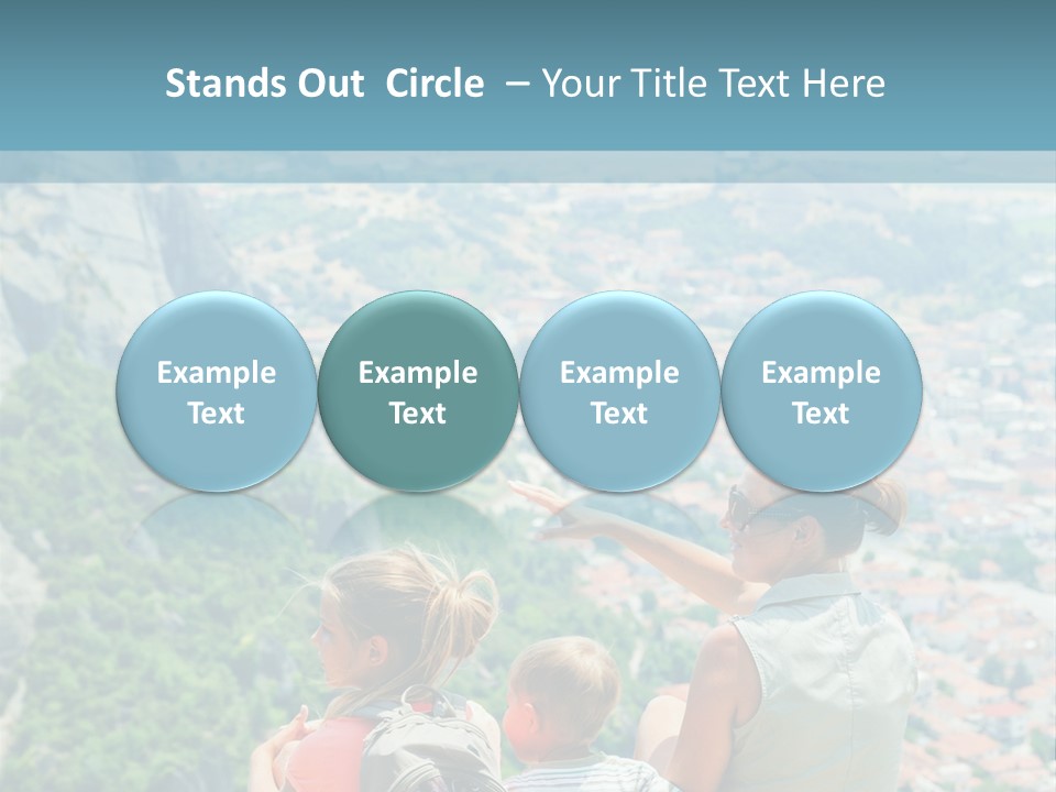 Hat Pattern Spiral PowerPoint Template