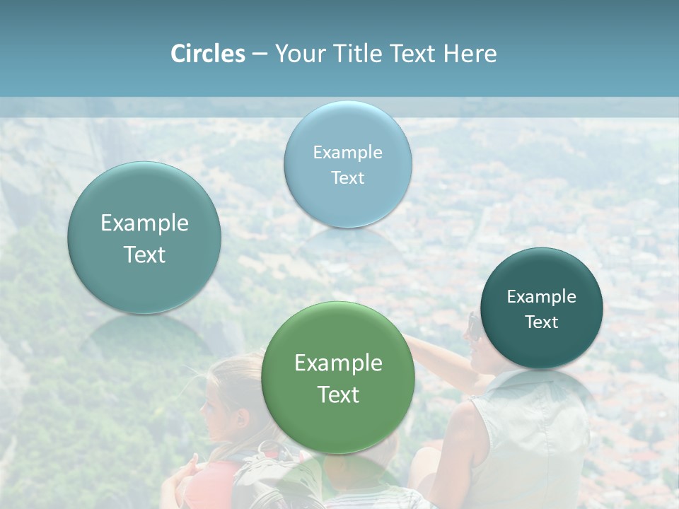 Hat Pattern Spiral PowerPoint Template