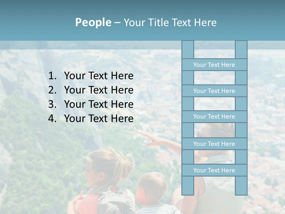 Hat Pattern Spiral PowerPoint Template