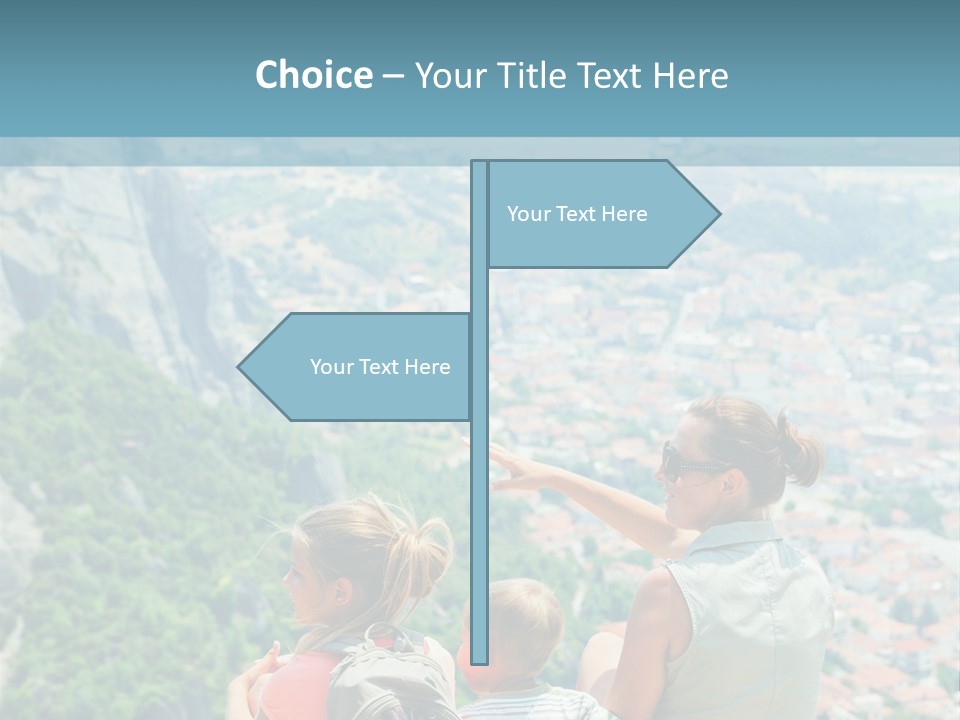 Hat Pattern Spiral PowerPoint Template